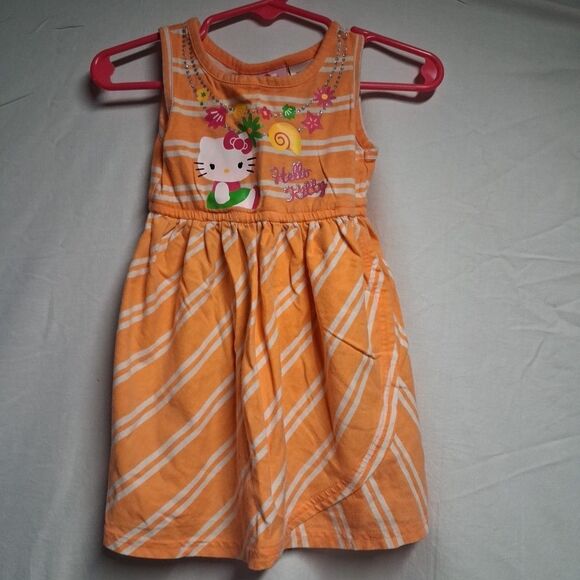 Hello Kitty Other - Hello Kitty Orange Kids Dress Size 12 Month